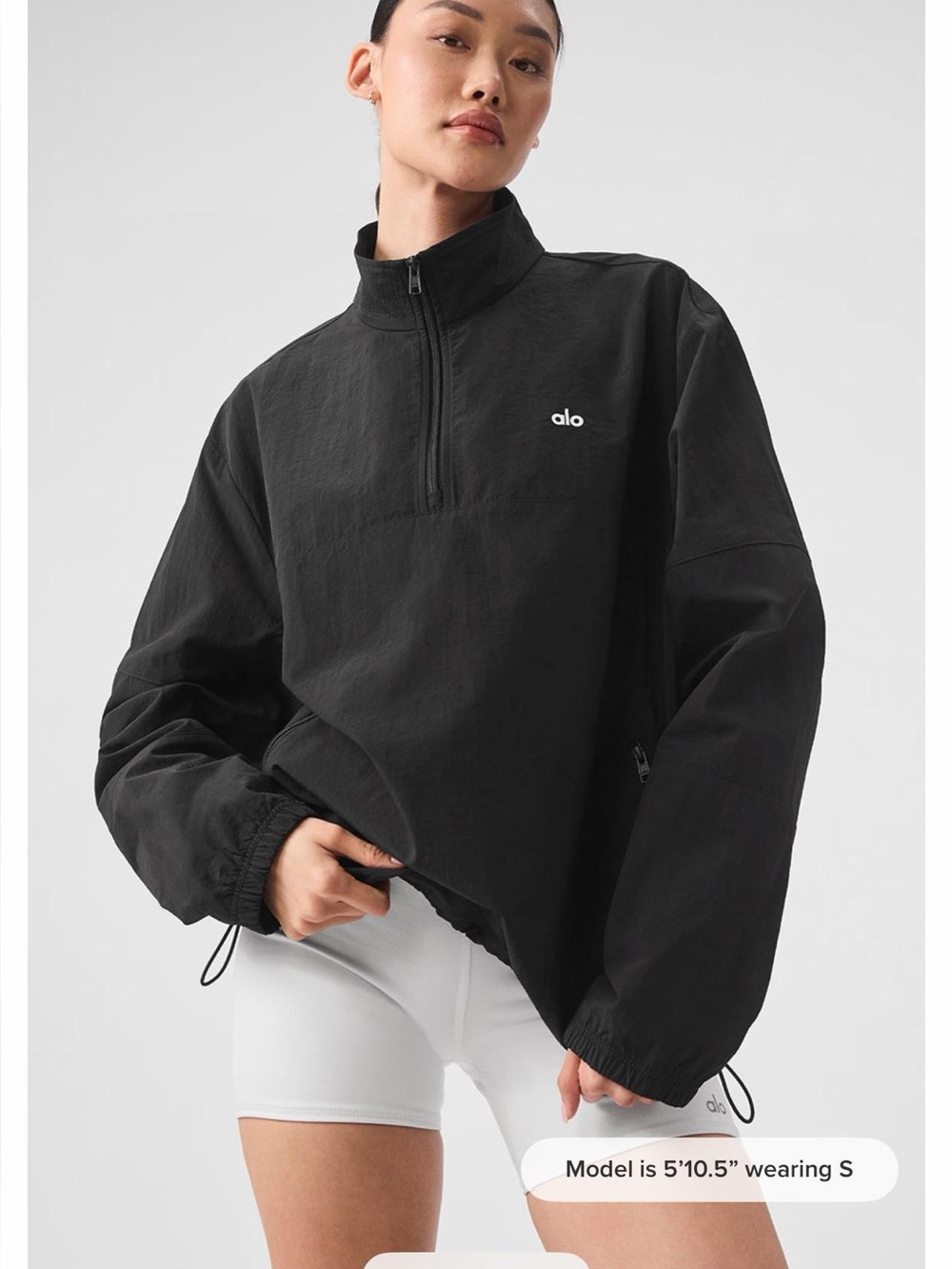 ALO Light Weight Takeaway Track Pullover